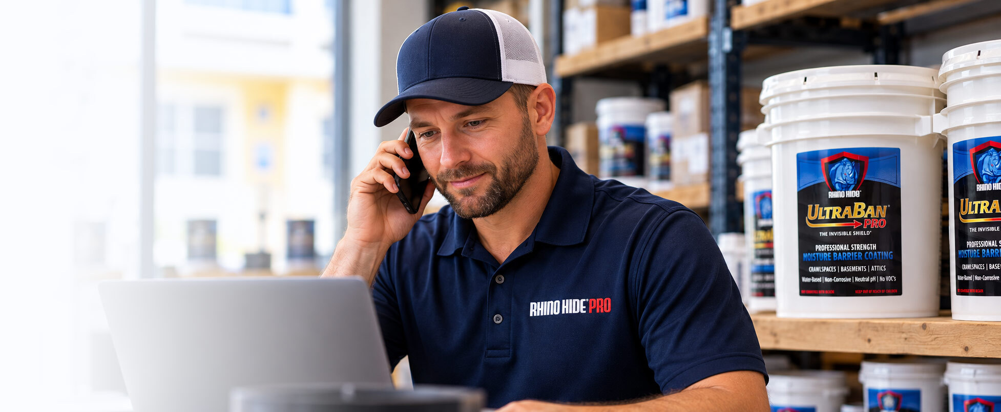 Rhino Hide Pro contractor support representative